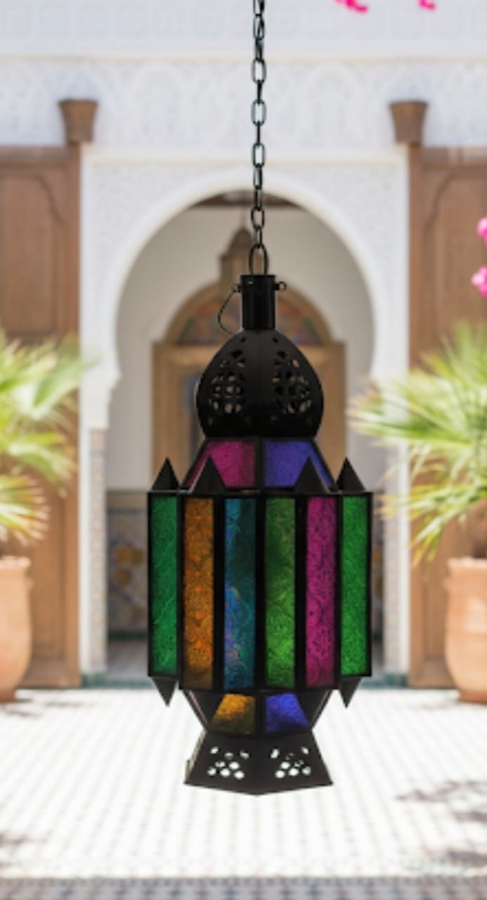 Farol Marroquí "Casablanca" de Colores