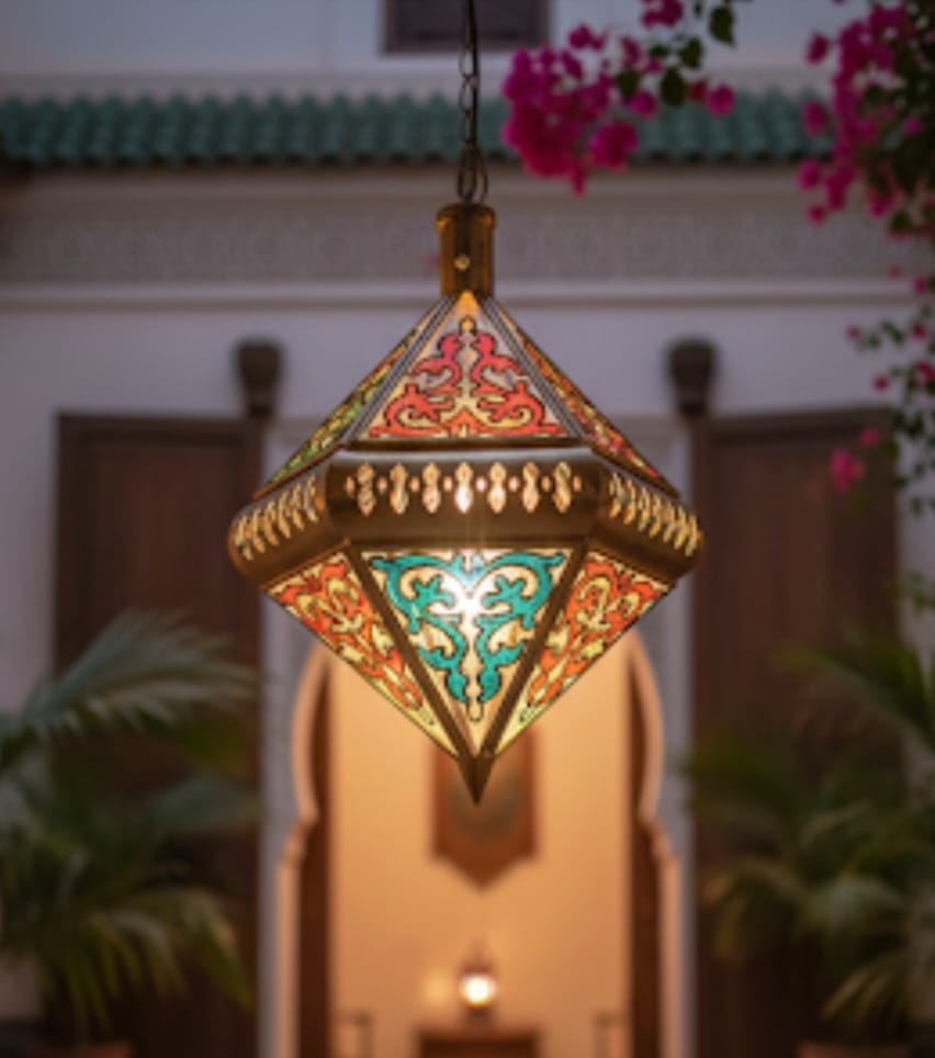 Lámpara de Techo Marroquí "Diamante"