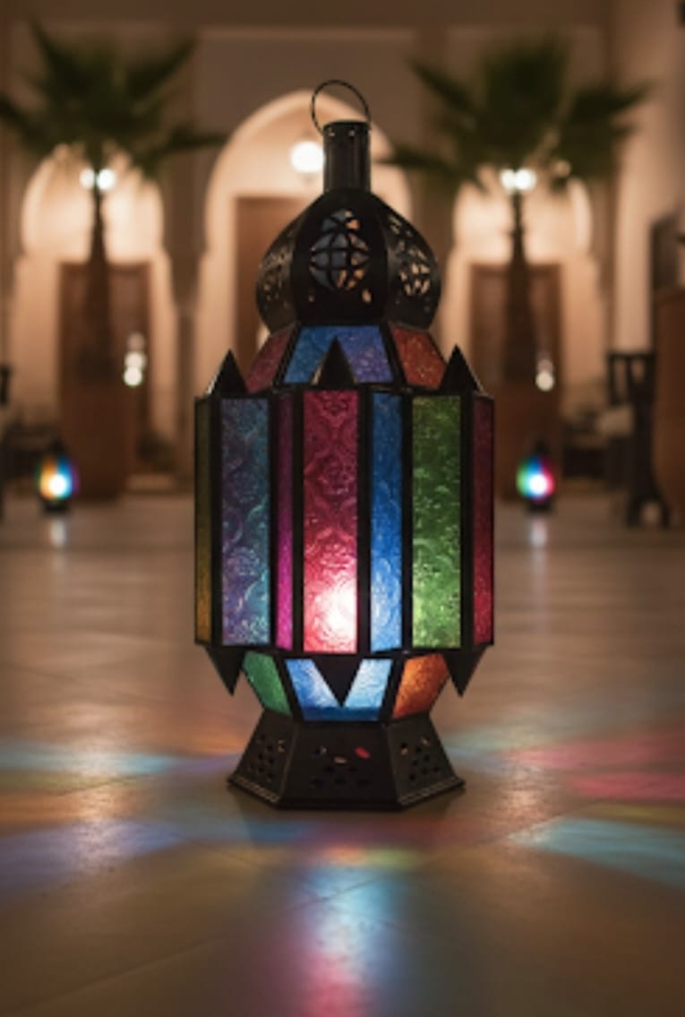 Farol Marroquí "Casablanca" de Colores