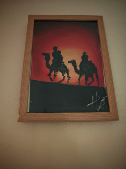 Atardecer en el Sahara