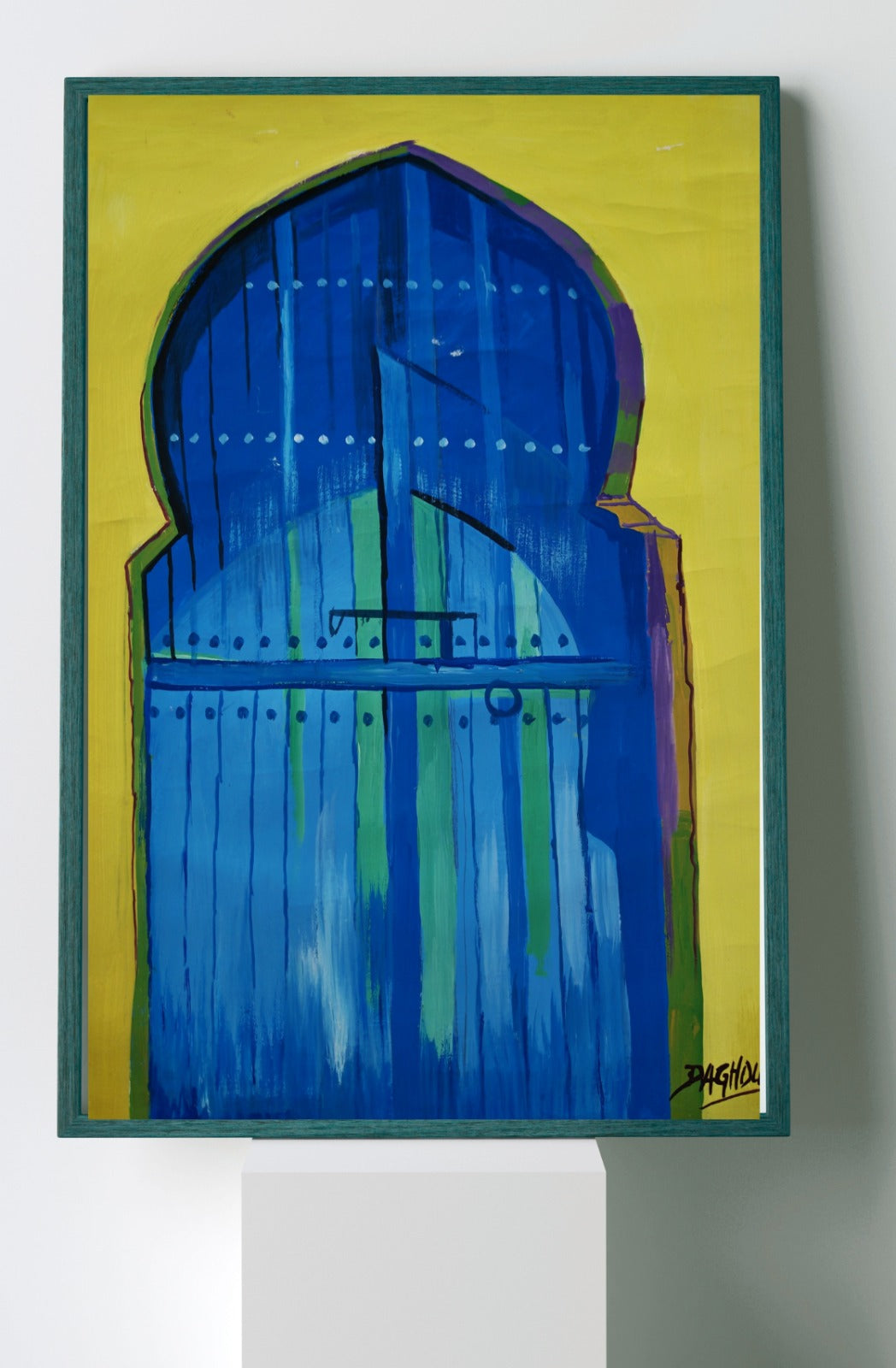 La puerta azul de Chaouen